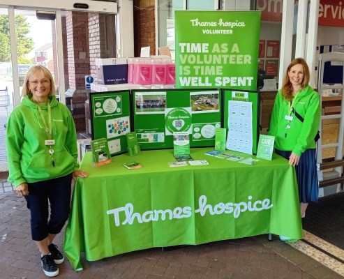 thames hospice recruiting volunteers