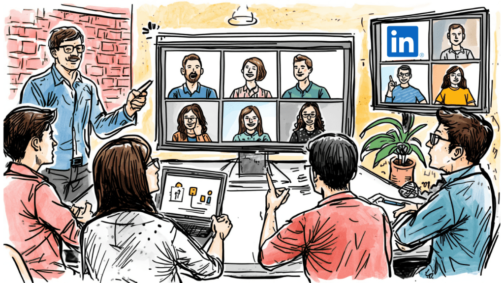 LinkedIn online workshop for community groups